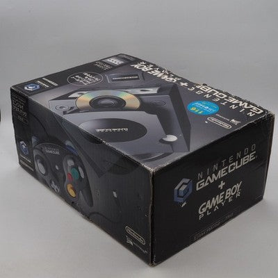 Nintendo GameCube Console Black Boxed Enjoy Game Pack Tested NTSC-J NTSC-U/C