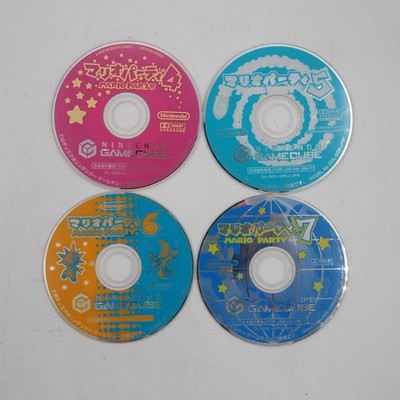 Mario Party 4 5 6 7 Bundle Set Nintendo GameCube NTSC-J Japan Tested