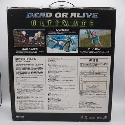 Microsoft Xbox Kasumi Blue Dead or Alive Console system Limited Japan Tested