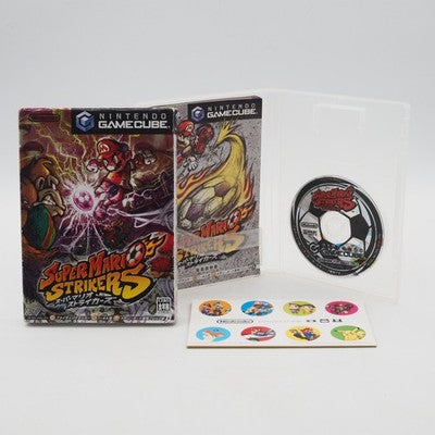 Super Mario Strikers Nintendo GameCube NGC NTSC-J Japan Tested