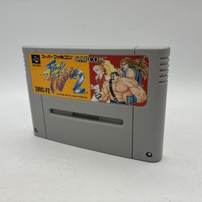 Final Fight 2 Nintendo Super Famicom Japan Tested NTSC-J – Japanese retro console – Enjoy Game Japan