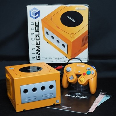 Nintendo GameCube Console system DOL-001 Orange NTSC-J NTSC-U/S Boxed Tested
