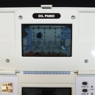 Nintendo Game & Watch Oil Panic OP-51 Handheld Console Multi Screen Japan