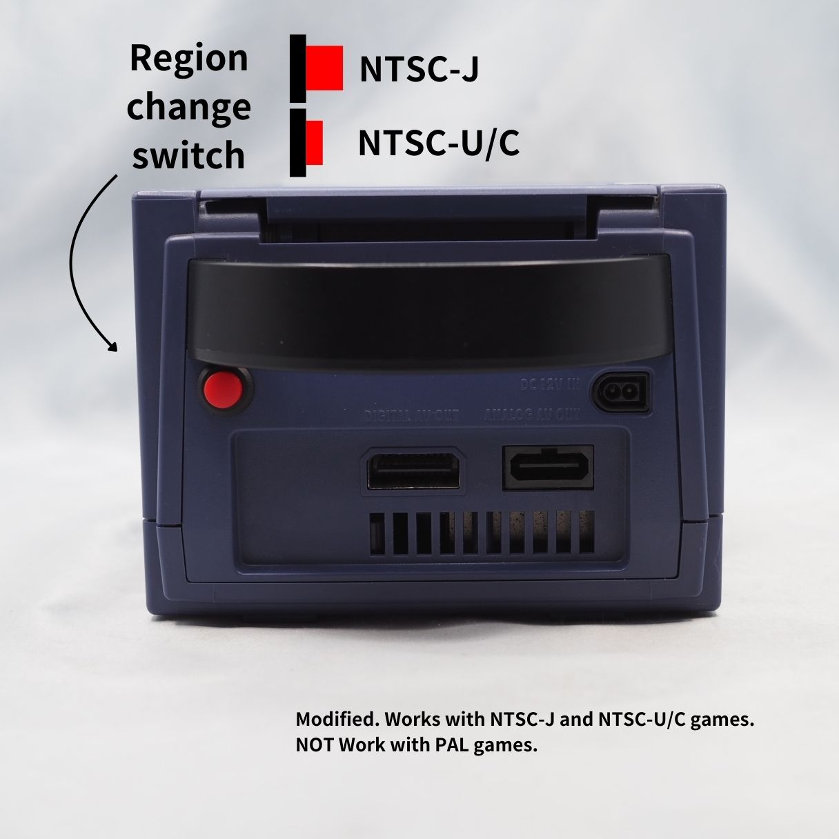 Used Nintendo GameCube Console System Violet Boxed [NTSC-J] [NTSC-U/C] [Modified] - Tested & Working