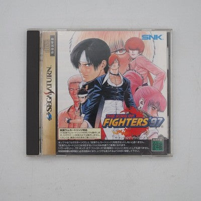The King of Fighters '97 KOF SNK Sega Saturn SS NTSC-J Tested with Spine card