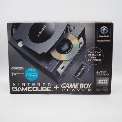 Nintendo GameCube Console Black Boxed Enjoy Game Pack Tested NTSC-J NTSC-U/C – Japanese retro console – Enjoy Game Japan