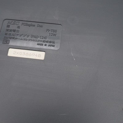 NEC PC Engine Duo Console System PI-TG8 NTSC-J Japan Tested HuCARD CD-ROM²