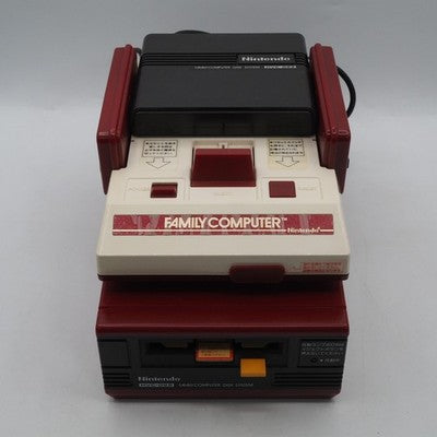 Nintendo Famicom AV Mod + Disk System Console system Belt Replaced Boxed NTSC-J