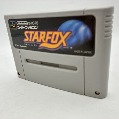 Star Fox Nintendo Super Famicom Japan Tested NTSC-J