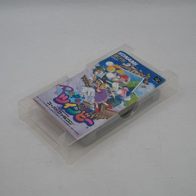 Pop'n TwinBee Nintendo Super Famicom SFC Konami NTS-J Japan Shooter Tested – Japanese retro console – Enjoy Game Japan