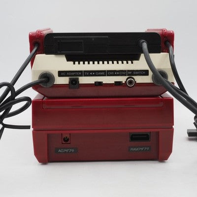 Nintendo Famicom + Disk System Console system Belt Replaced Boxed NTSC-J Tested