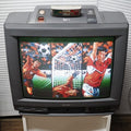 SHARP SF-1 Color TV 21G-SF1 Console System Nintendo Super Famicom Tested
