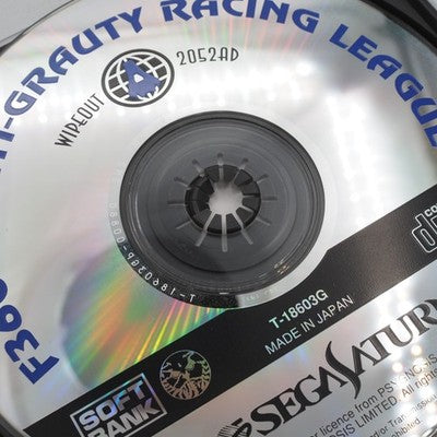 WIPEOUT Wipe Out Sega Saturn SS NTSC-J Japan Tested – Japanese retro console – Enjoy Game Japan