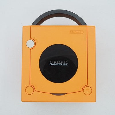 Nintendo GameCube Console System Orange + Game Boy Player Boxed NTSC-J Tested