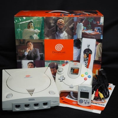 Dreamcast Console system HKT-3000 Boxed NTSC-J Tested w/ Hidekazu Yukawa Strap