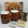 Donkey Kong Bongos Drum Bundle w/ 4 Donkey Konga Games GameCube Tested NTSC-J
