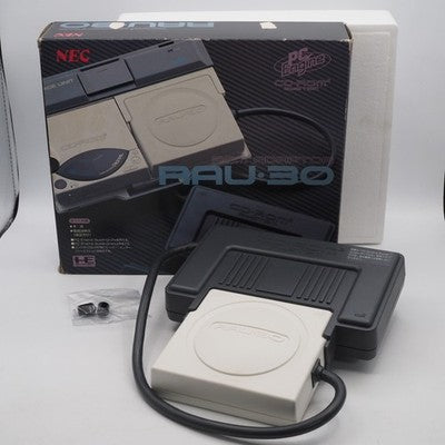 NEC PC Engine ROM ADAPTOR RAU 30 Boxed Tested For Super Grafx NTSC-J Japan