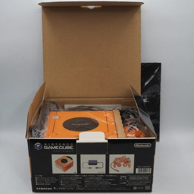 Nintendo GameCube Console system DOL-001 Orange NTSC-J NTSC-U/S Boxed Tested