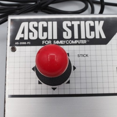 ASCII STICK For Nintendo Famicom Joystick Controller AS-2088-FC Tested – Japanese retro console – Enjoy Game Japan