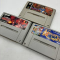 SNES Super Famicom Game Lot Super Ghouls'n Ghosts Contra III Castlevania IV JP
