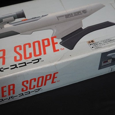 Nintendo Super Scope SHVC-013 Super Famicom NTSC-J Japan Boxed W/ 2 Games Tested