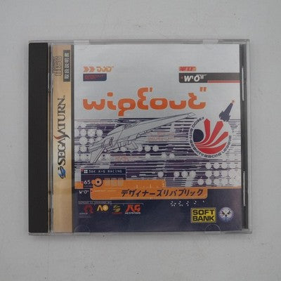 WIPEOUT Wipe Out Sega Saturn SS NTSC-J Japan Tested