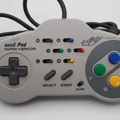 ASCII Pad Turbo Controller Super Famicom AS-131-SP Tested Made in Japan | Enjoy Game Japan