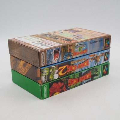 SUPER DONKEY KONG 1 2 3 Set Nintendo Super Famicom SFC NTSC-J Japan Tested