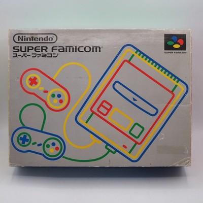 Nintendo Super Famicom Console System Boxed 1CHIP-03 mode Tested Working SF