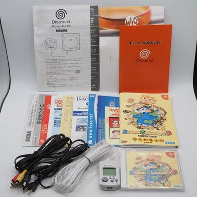 Dreamcast Console system ASAHI 670-14071C HKT-3000 Sega Boxed NTSC-J Tested | Enjoy Game Japan