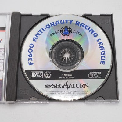 WIPEOUT Wipe Out Sega Saturn SS NTSC-J Japan Tested – Japanese retro console – Enjoy Game Japan