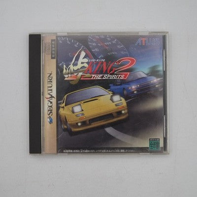 Sega Saturn Touge King The Spirits 2 Atlus NTSC-J Racing Game Good Condition