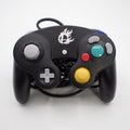 Nintendo GameCube Controller Super Smash Bros Black Smash DOL-003 Tested