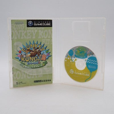 Donkey Kong Bongos Drum Bundle w/ 4 Donkey Konga Games GameCube Tested NTSC-J – Japanese retro console – Enjoy Game Japan