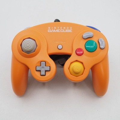 Nintendo GameCube Console System Orange + Game Boy Player Enjoy Plus Pack Boxed