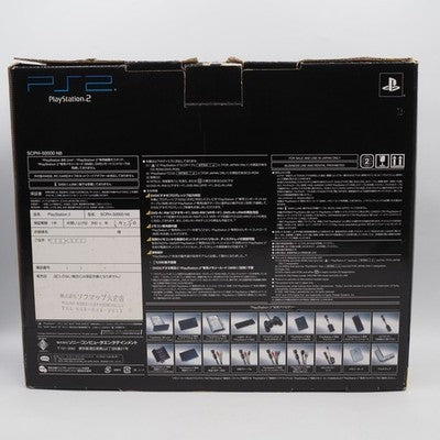 Sony PlayStation 2 Console system SCPH-5000 NB Midnight Black Boxed Tested Japan
