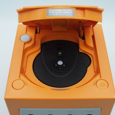 Nintendo GameCube Console system DOL-001 Orange Battery replaced Boxed Tested