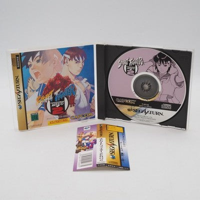 Street Fighter ZERO 2 Sega Saturn NTSC-J Japan Capcom Tested SS