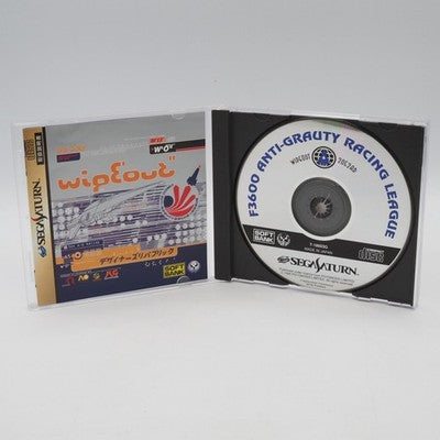 WIPEOUT Wipe Out Sega Saturn SS NTSC-J Japan Tested – Japanese retro console – Enjoy Game Japan