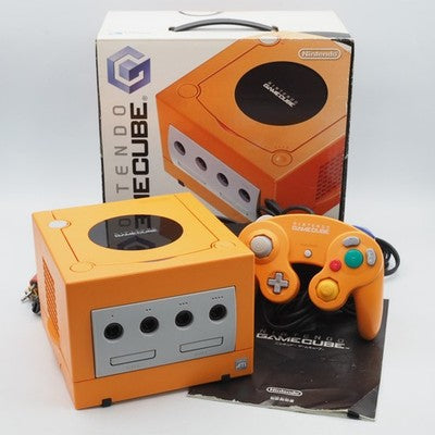 Nintendo GameCube Console system DOL-001 Orange Battery replaced Boxed Tested