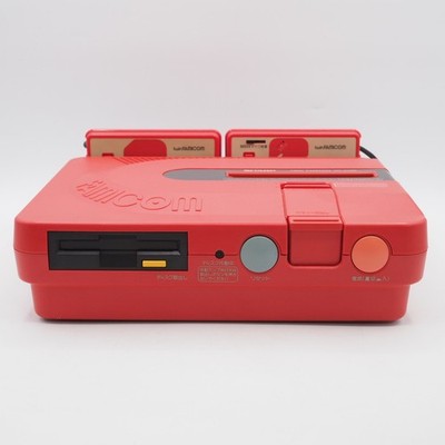 Twin Famicom Console system AN-500R Sharp Boxed New Rubber Belt replaced Tested – Japanese retro console – Enjoy Game Japan