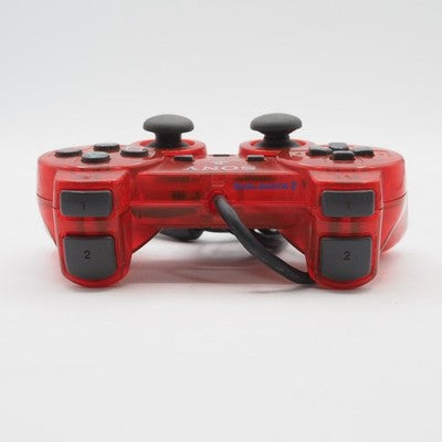 Sony PlayStation 2 DualShock Controller Crimson Red clear Tested SCPH-10010 PS2 – Japanese retro console – Enjoy Game Japan