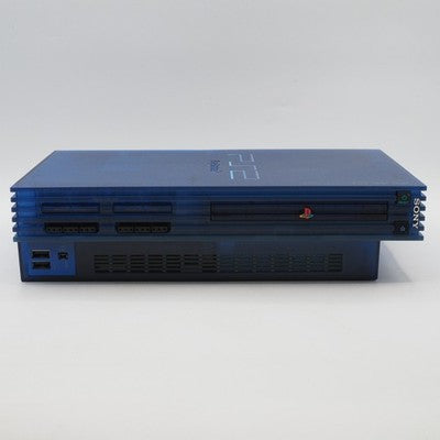 Sony PlayStation 2 Console system SCPH-37000 Boxed OCEAN BLUE NTSC-J Tested