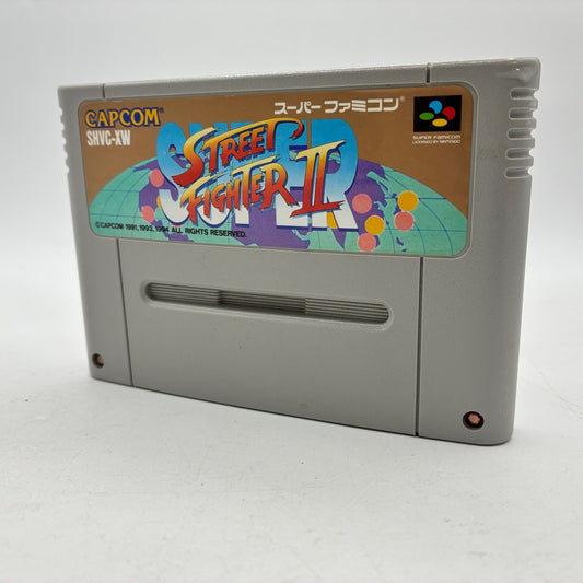 Super Street Fighter II 2 Nintendo Super Famicom SFC NTSC-J Japan Import – Japanese retro console – Enjoy Game Japan