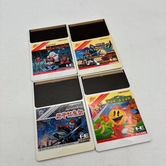 NEC PC Engine Shadow Land / Bravoman / Genpei Tōma Den / Pac-Land Namco set JP – Japanese retro console – Enjoy Game Japan