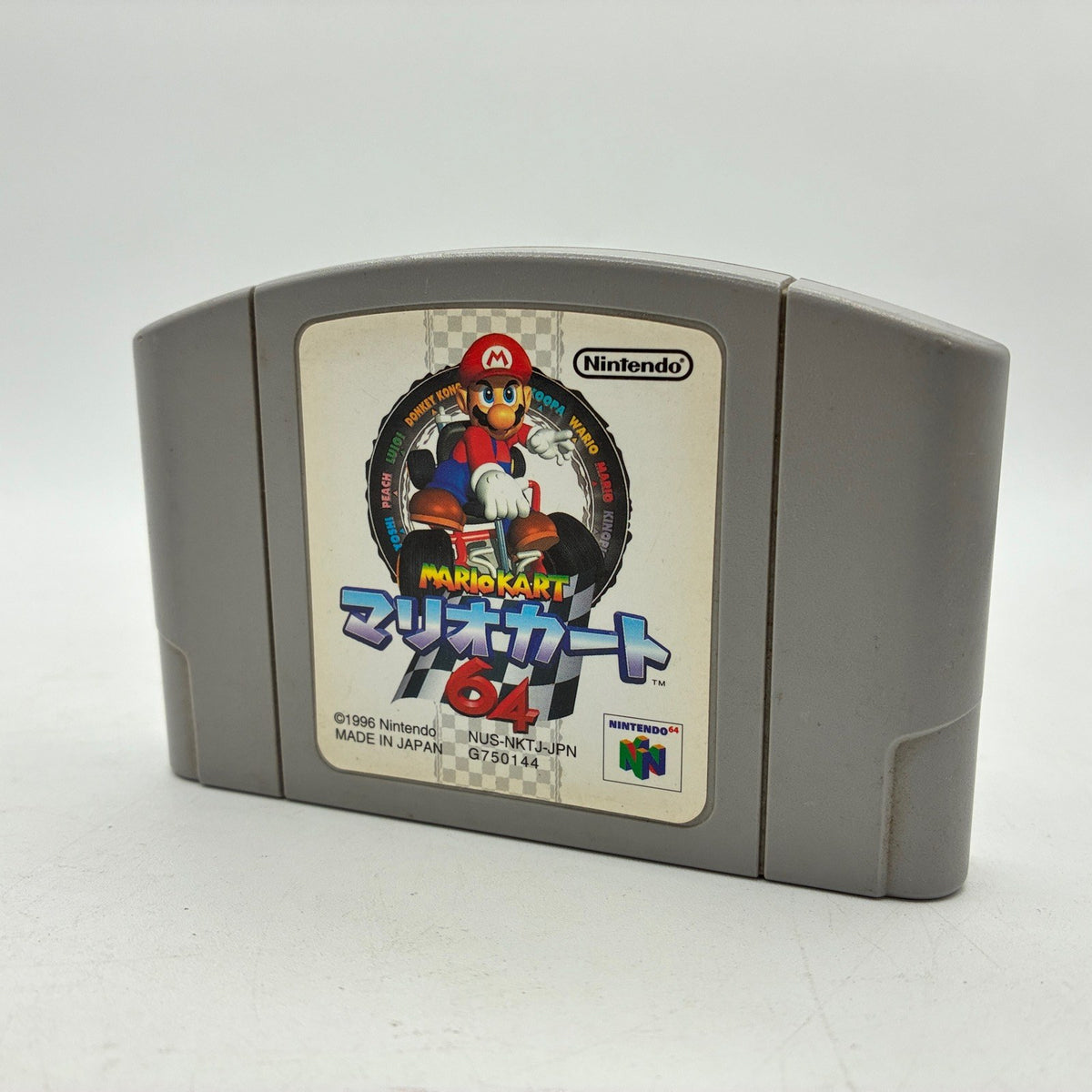 Mario Kart Nintendo 64 N64 NTSC-J Japan Import