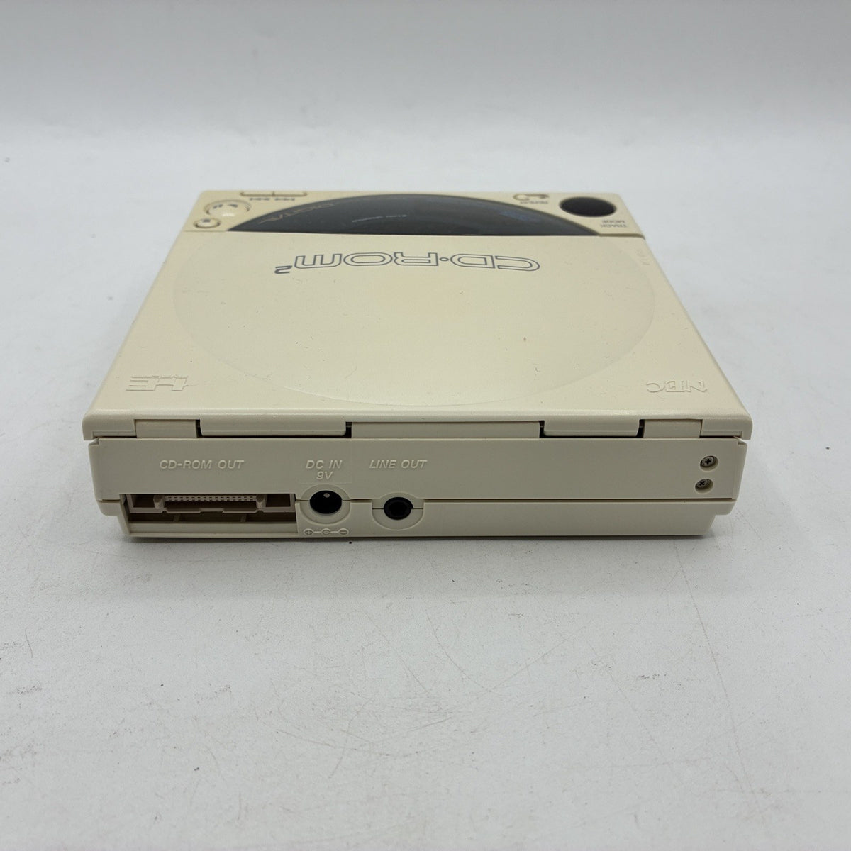 NEC PC Engine CD-ROM2 Drive CDR-30A White TurboGrafx-16 CD NTSC-J Japan