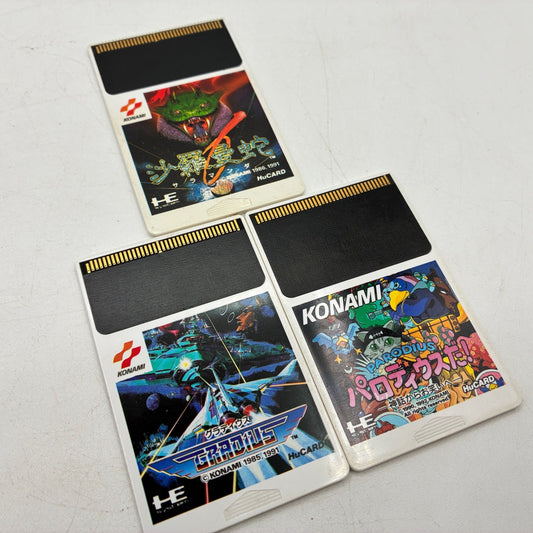 PCE Salamander / Gradius / Parodius – Japanese retro console – Enjoy Game Japan