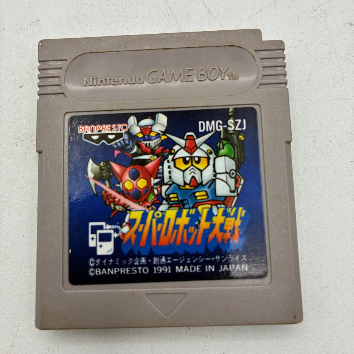 Super Robot Wars Banpresto Nintendo Game Boy GB NTSC-J Japan Import
