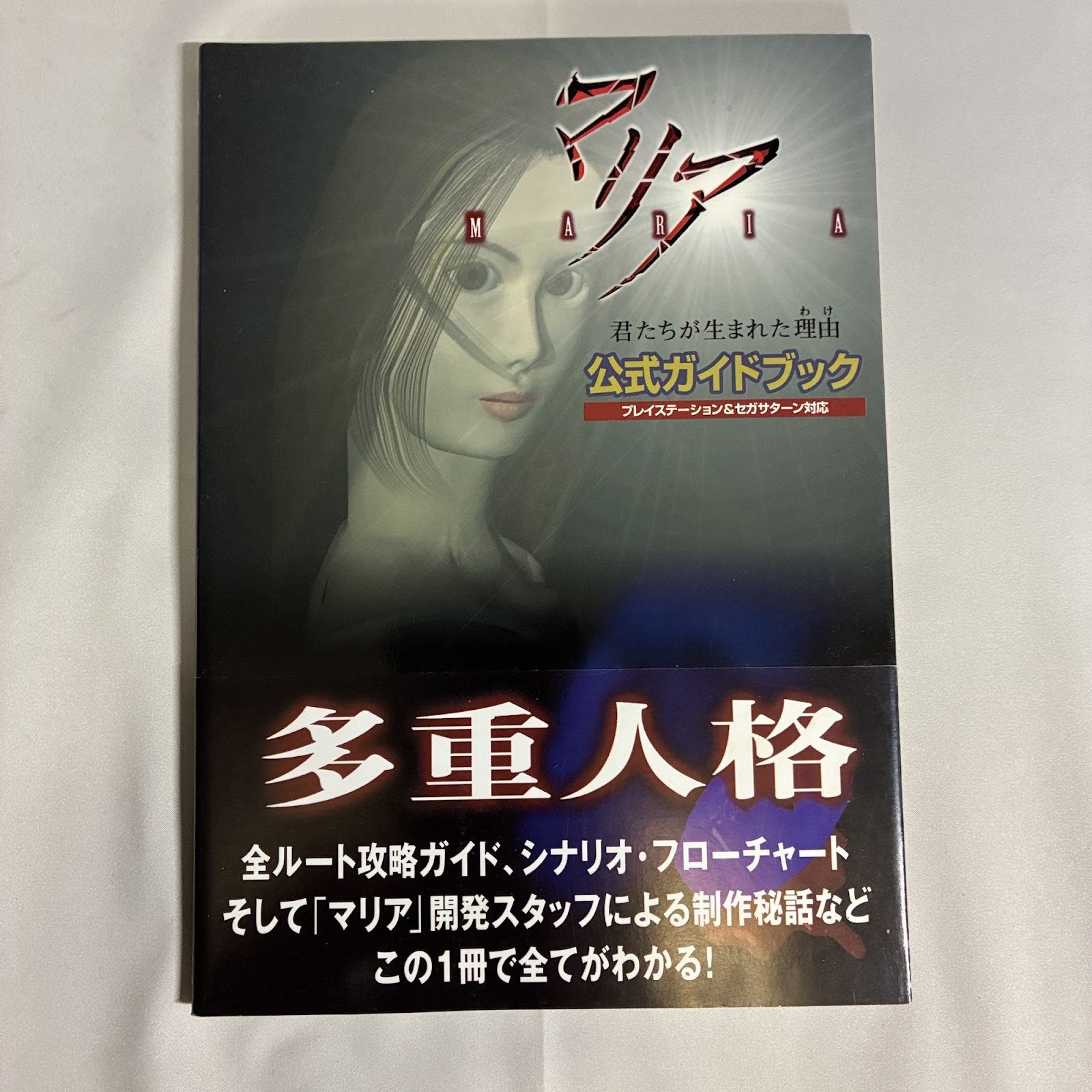 Maria: Official Guide Book - Accela - PS1 / Sega Saturn Japan Import – Japanese retro console – Enjoy Game Japan